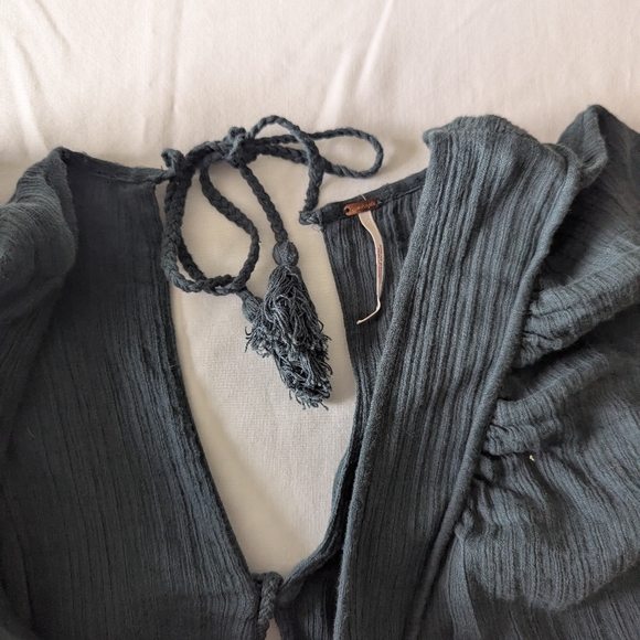 Free People I Need To Know Dress In Green - Picture 8 of 15